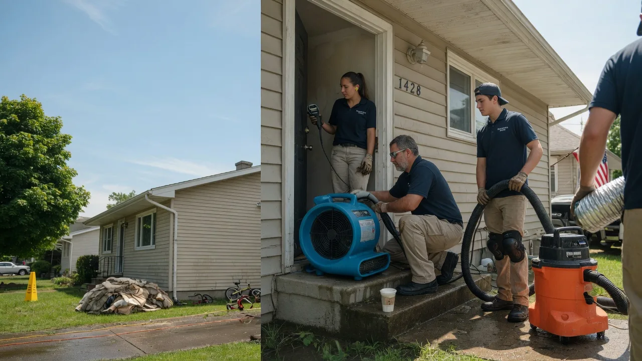Water Damage Restoration in Aroma Park, IL near me